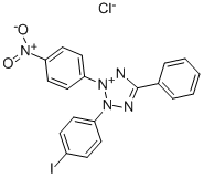碘硝基氯化四氮唑蓝 结构式