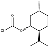 氯甲酸(-)-薄荷基酯 结构式