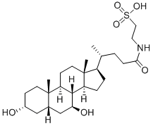 牛磺脱氧胆酸 结构式