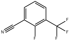 2-氟-3-(三氟甲基)苯甲腈 结构式