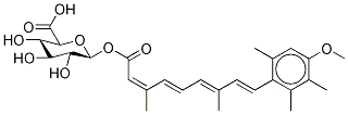 13-cis Acitretin O-β-D-Glucuronide 结构式