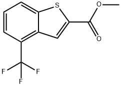 Ethyl4-(trifluoromethyl)benzo[b]thiophene-2-carboxylate