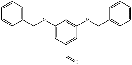 3,5-二苄氧基苯甲醛 结构式