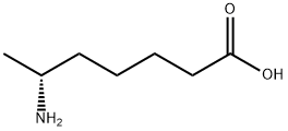 [R,(+)]-6-Aminoheptanoic acid 结构式