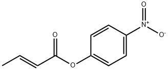 (E)-2-Butenoic acid 4-nitrophenyl ester 结构式