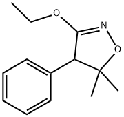 Isoxazole, 3-ethoxy-4,5-dihydro-5,5-dimethyl-4-phenyl- (9CI) 结构式