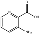 3-氨基吡啶-2-羧酸 结构式