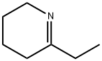 2-乙基-3,4,5,6-四氢吡啶 结构式