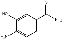 BENZAMIDE, 4-AMINO-3-HYDROXY- (9CI) 结构式