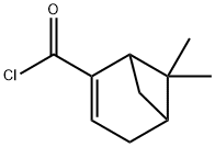 Bicyclo[3.1.1]hept-2-ene-2-carbonyl chloride, 6,6-dimethyl- (9CI) 结构式