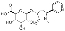 反-3 - 羟基可替宁N -Β- D -葡糖苷酸 结构式