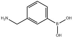 3-氨甲基苯硼酸盐酸盐 结构式