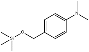 Trimethyl(p-dimethylaminobenzyloxy)silane 结构式
