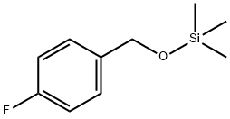 p-Fluorobenzyloxytrimethylsilane 结构式