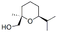 2H-Pyran-2-methanol,tetrahydro-2-methyl-6-(1-methylethyl)-,cis-(9CI) 结构式