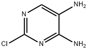 2-氯-4,5-二氨基嘧啶 结构式