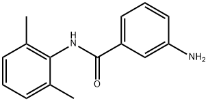 3-氨基-N-(2,6-二甲基苯基)苯甲酰胺 结构式