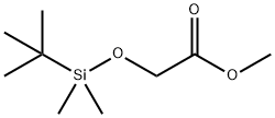 (叔丁基二甲基硅氧基)乙酸甲酯 结构式