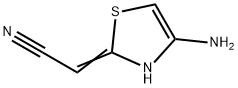 Acetonitrile,  (4-amino-2(3H)-thiazolylidene)-  (9CI) 结构式