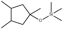 Silane, trimethyl[(1,3,4-trimethylcyclopentyl)oxy]- (9CI) 结构式
