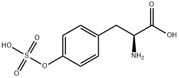 酪氨酸硫酸氢酯 结构式