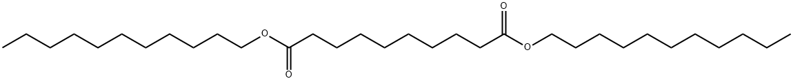 Decanedioic acid diundecyl ester 结构式