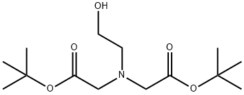 二(2-甲基-2-丙基)2,2'-[(2-羟基乙基)亚氨基]二乙酸酯 结构式