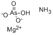 MAGNESIUM AMMONIUM ARSENATE 结构式