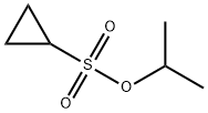 环丙基磺酸异丙酯 结构式