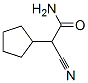 Cyclopentaneacetamide,  -alpha--cyano- 结构式