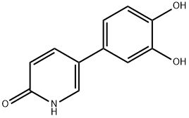 2(1H)-Pyridinone, 5-(3,4-dihydroxyphenyl)- (9CI) 结构式