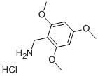 2,4,6-三甲氧基苄胺盐酸盐 结构式