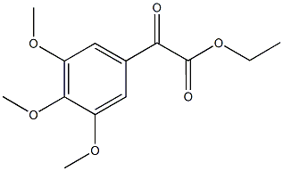 ETHYL 3,4,5-TRIMETHOXYBENZOYLFORMATE 结构式