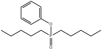 phenyl di-n-pentylphosphinate 结构式