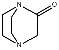 1,4-Diazabicyclo[2.2.2]octan-2-one(9CI) 结构式