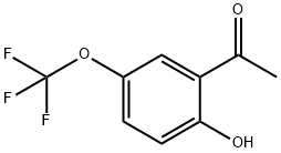 2'-羟基-5'-(三氟甲氧基)苯乙酮 结构式
