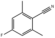 2,6-二甲基-4-氟苯腈 结构式