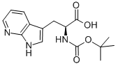 (S)-2-((tert-Butoxycarbonyl)amino)-3-(1H-pyrrolo[2,3-b]pyridin-3-yl)propanoicacid