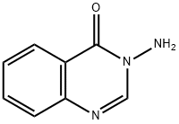 3-氨基-4(3H)-喹唑啉酮 结构式