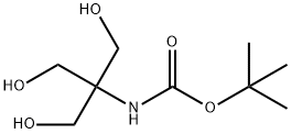 BOC-氨基三(羟甲基)甲烷 结构式
