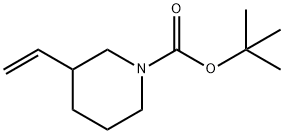 1-BOC-3-乙烯基-哌啶 结构式