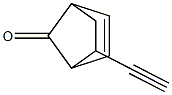 Bicyclo[2.2.1]hept-2-en-7-one, 5-ethynyl-, endo- (9CI) 结构式