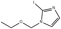 1-乙氧基甲基-2-碘咪唑 结构式