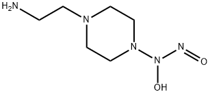 1-Piperazineethanamine,4-(hydroxynitrosoamino)-(9CI) 结构式
