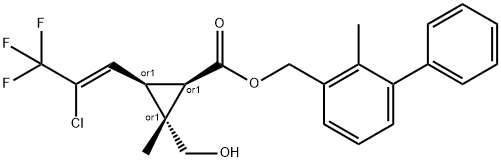 Hydroxy-Bifenthrin 结构式