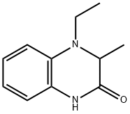 2(1H)-Quinoxalinone,4-ethyl-3,4-dihydro-3-methyl-(9CI) 结构式