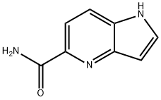 1H-吡咯并[3,2-B]吡啶-5-甲酰胺 结构式