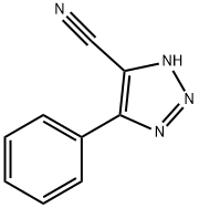 5-PHENYL-3H-[1,2,3]TRIAZOLE-4-CARBONITRILE 结构式