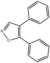 4,5-Diphenylisoxazole 结构式