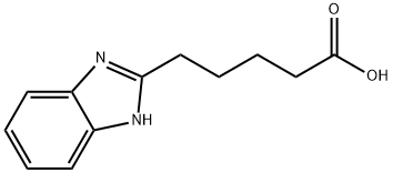 5-(1H-苯并咪唑-3-嗡-2-基)戊酸酯 结构式
